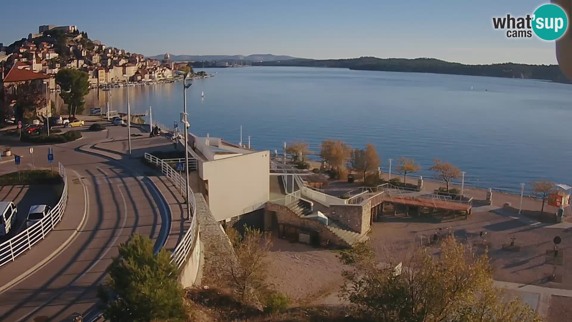 Livecam Sibenico spiaggia Banj
