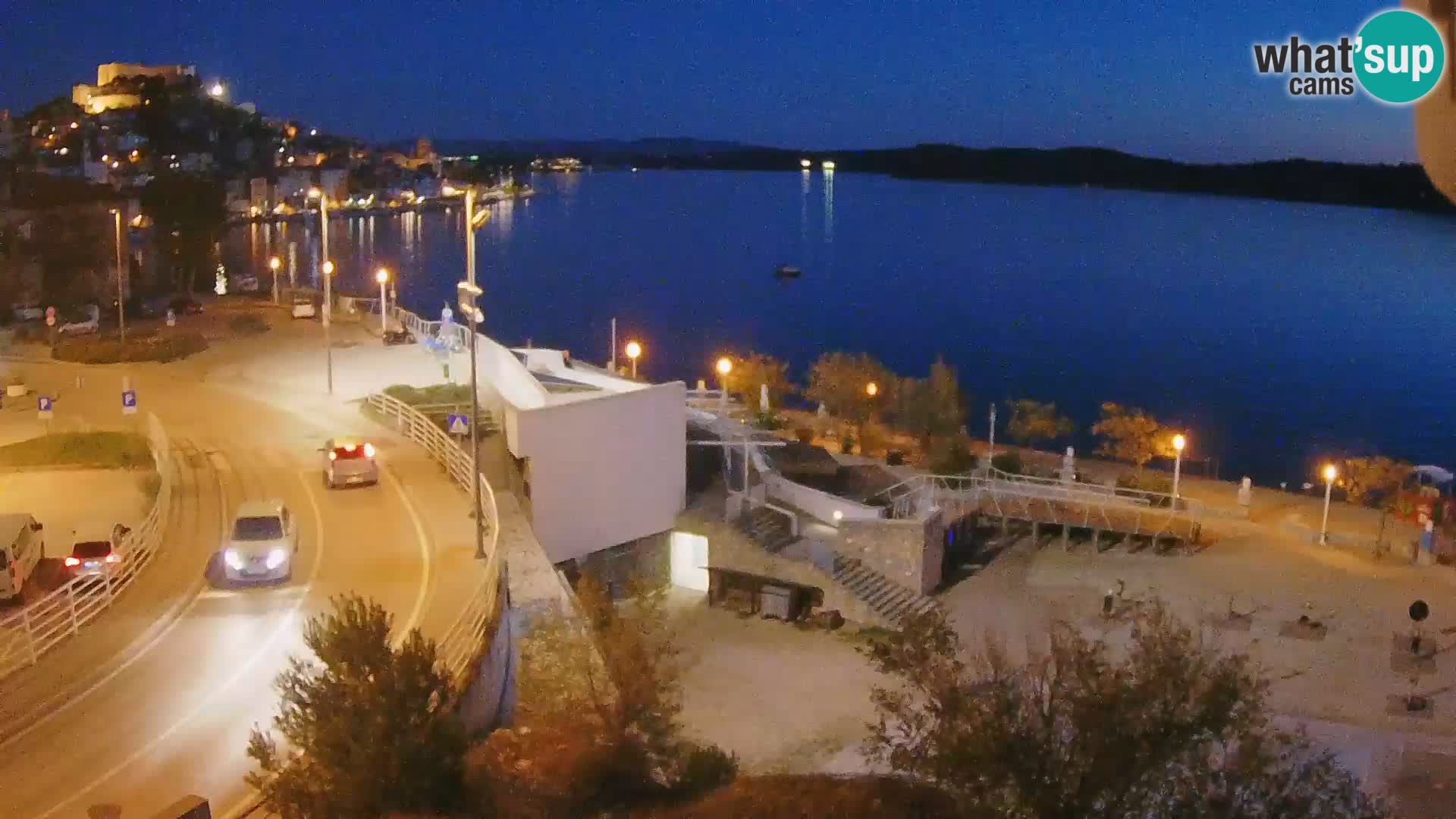 Livecam Sibenico spiaggia Banj