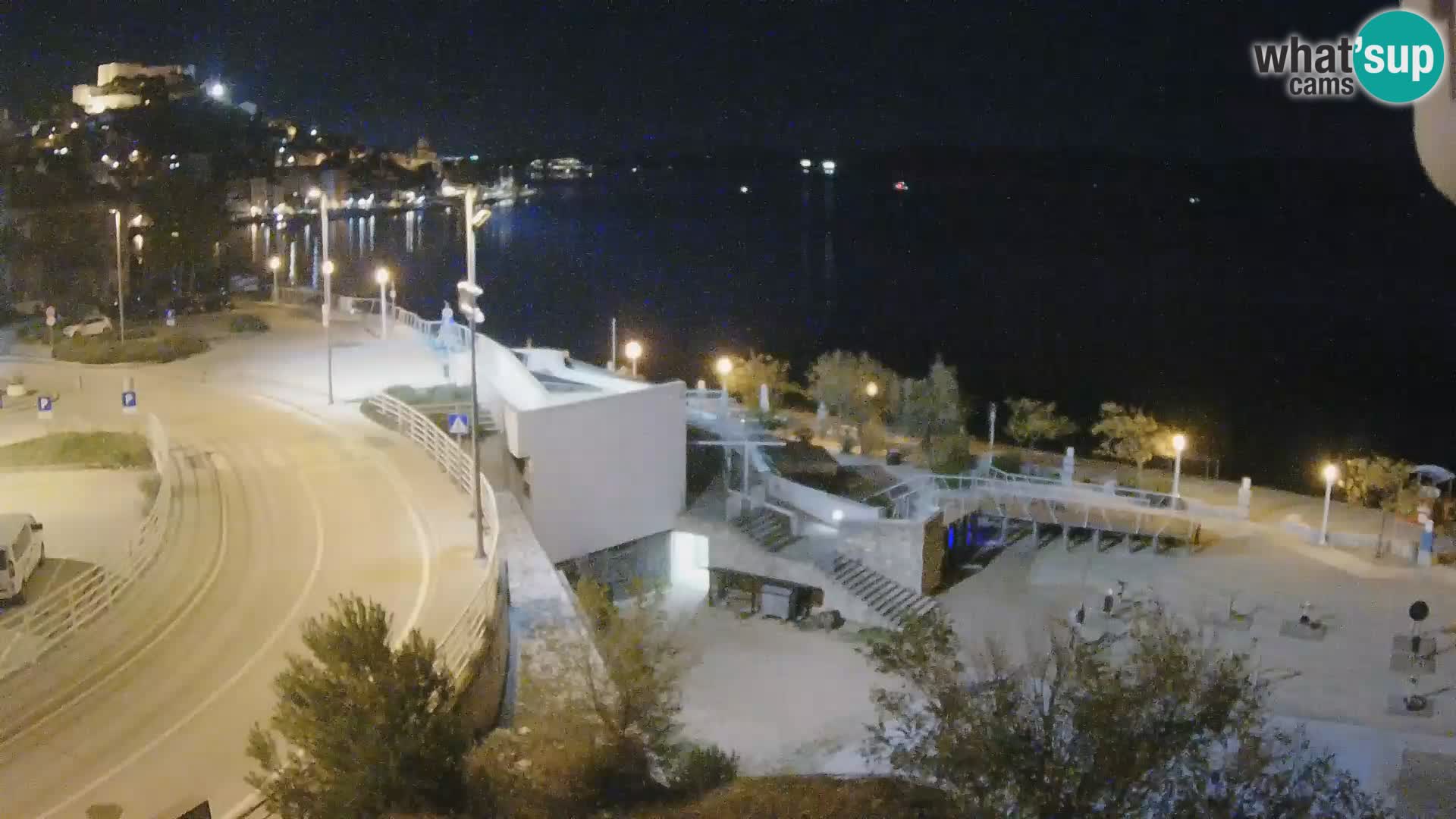 Webcam Šibenik Strand Banj