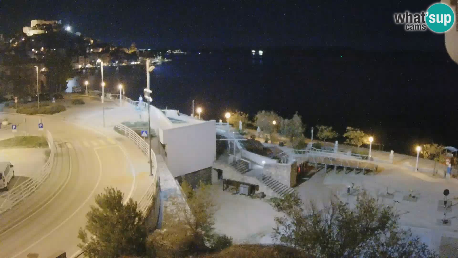 Livecam Sibenico spiaggia Banj