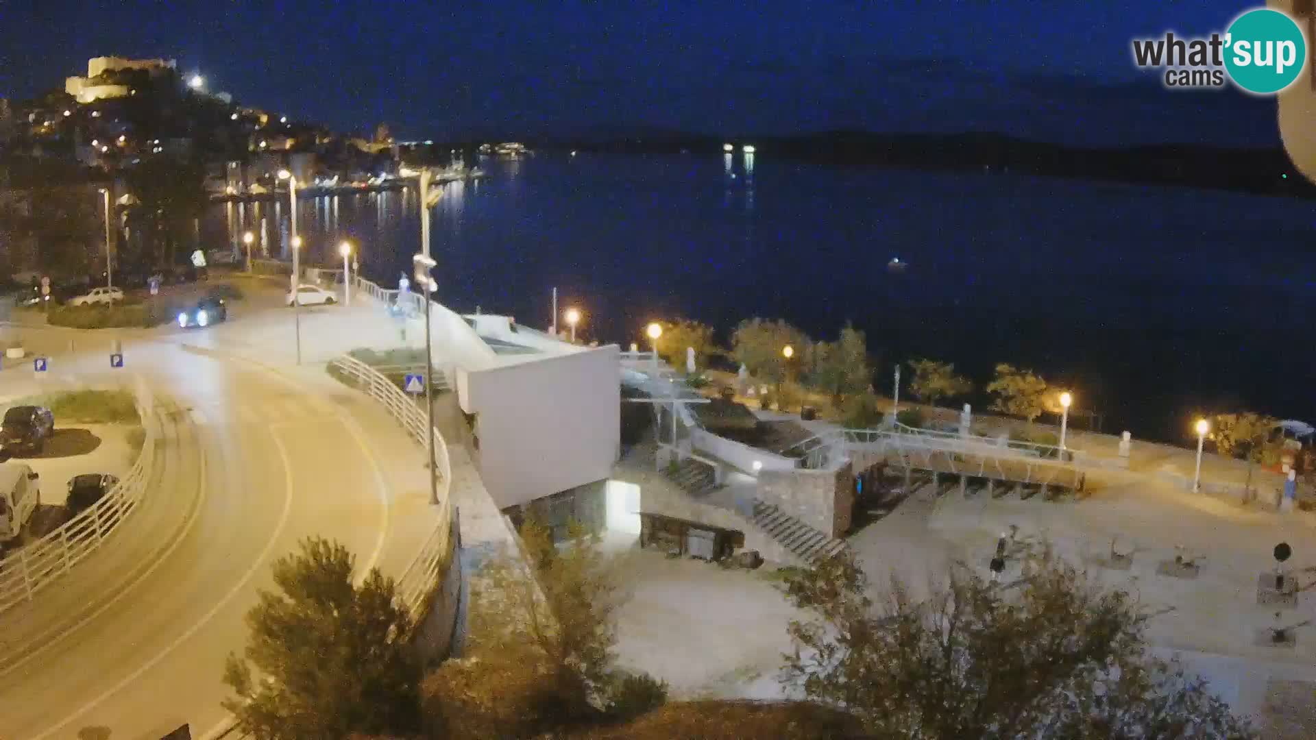 Šibenik webcam Beach Banj