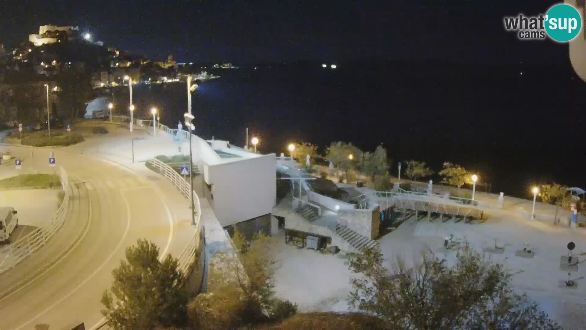 Livecam Sibenico spiaggia Banj