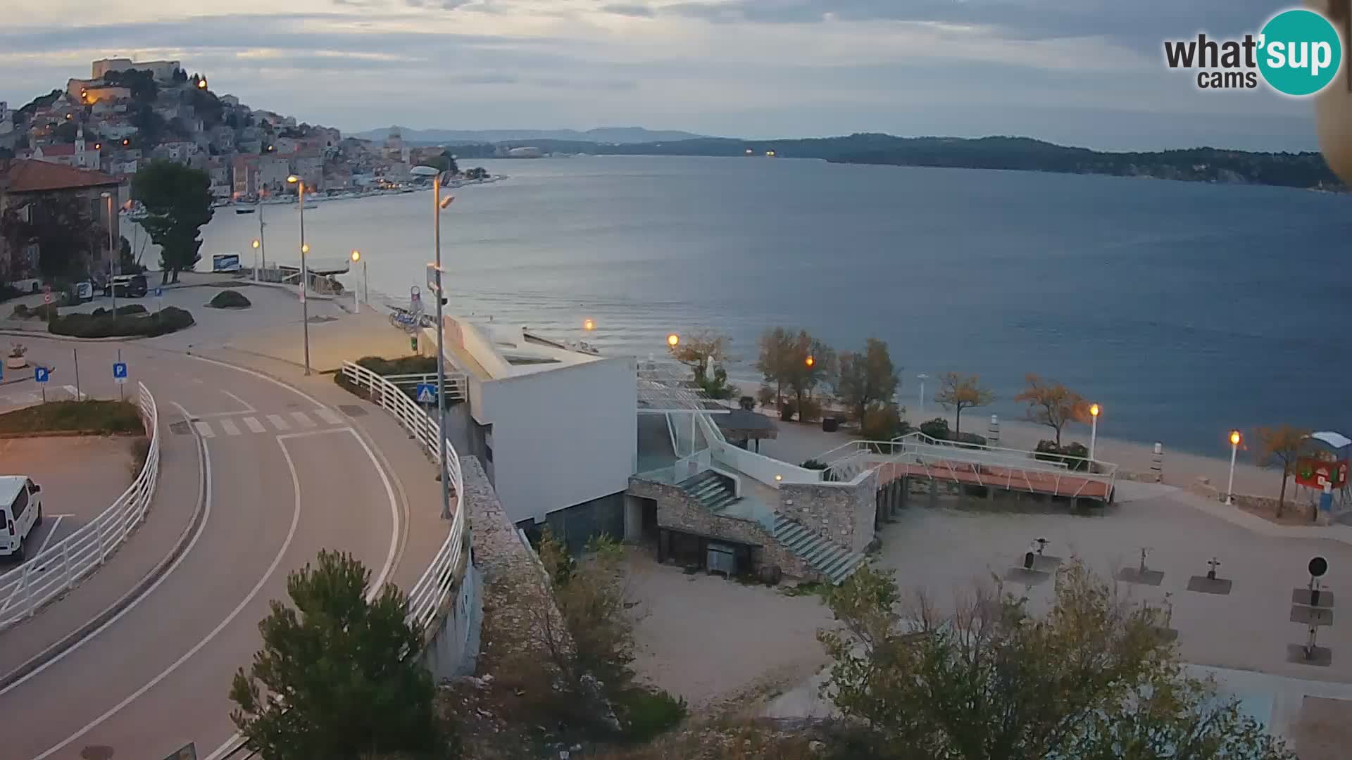 Livecam Sibenico spiaggia Banj