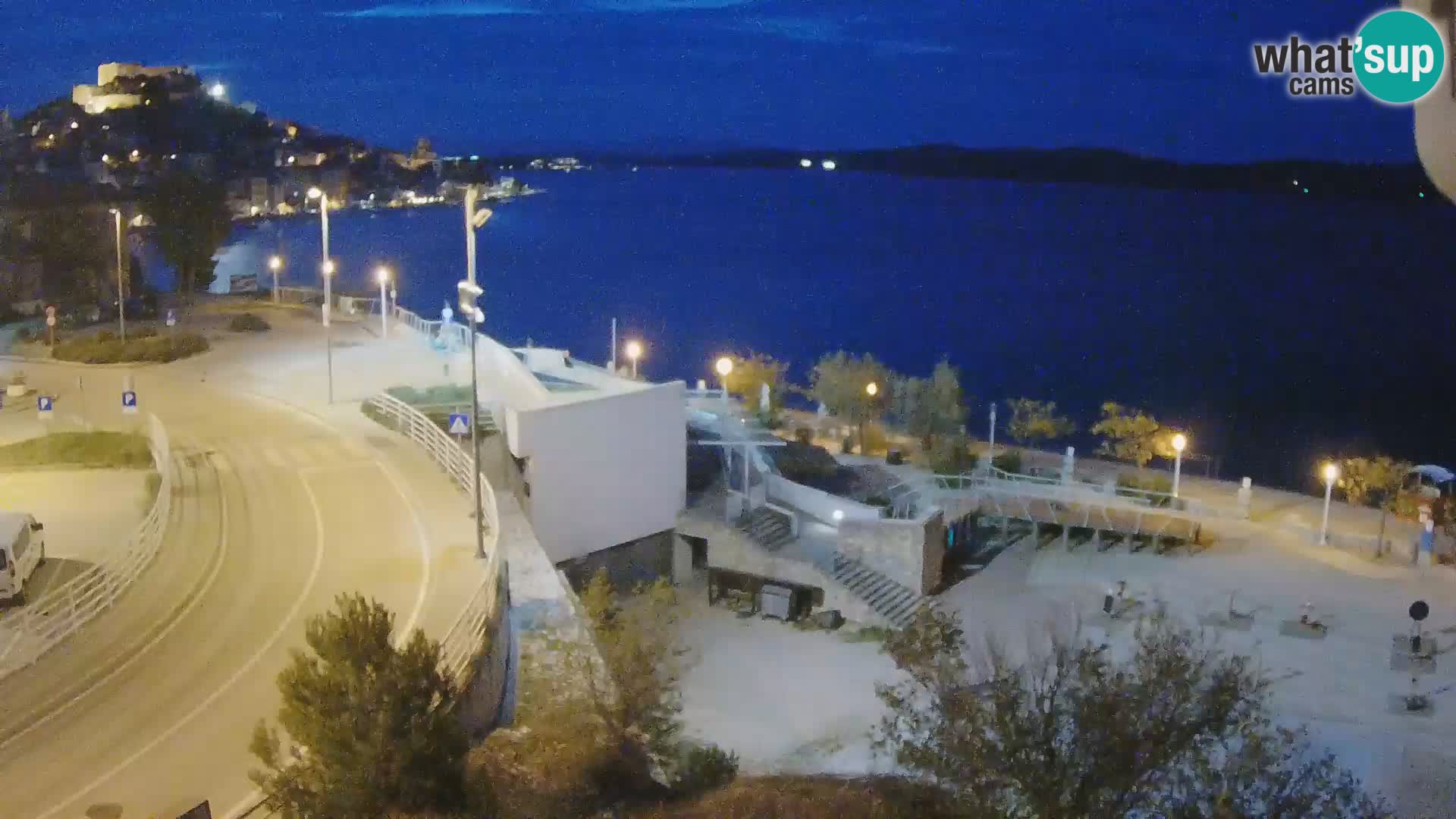 Web kamera Šibenik plaža Banj