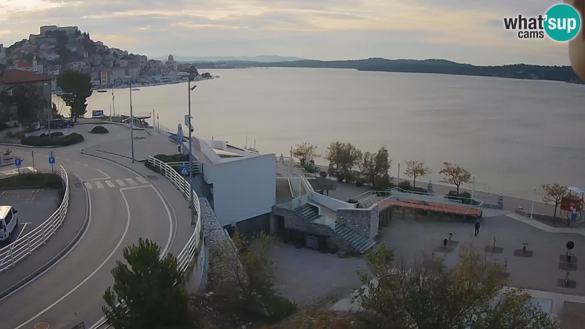 Šibenik webcam Beach Banj