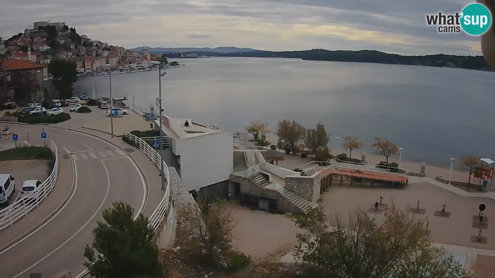 Live Cam Šibenik plage Banj