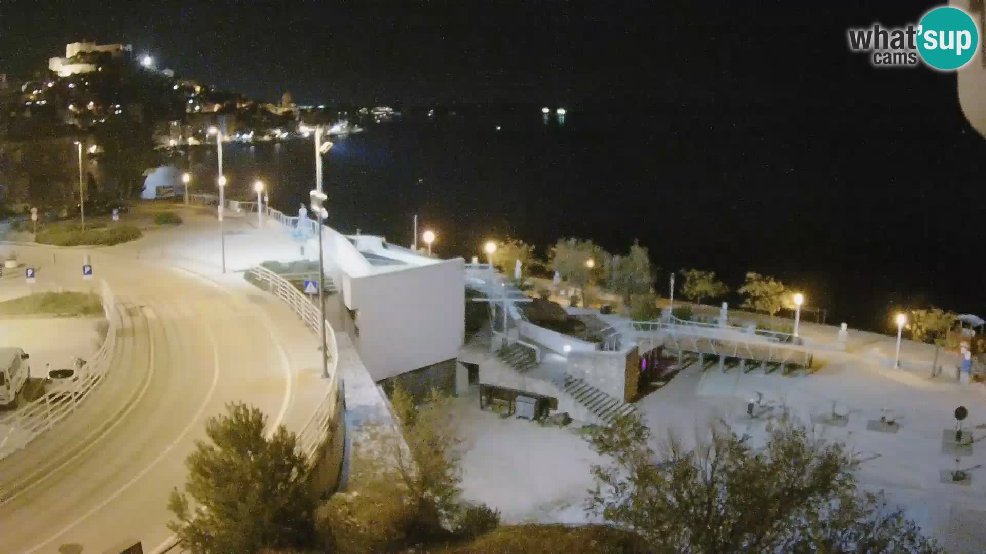 Livecam Sibenico spiaggia Banj