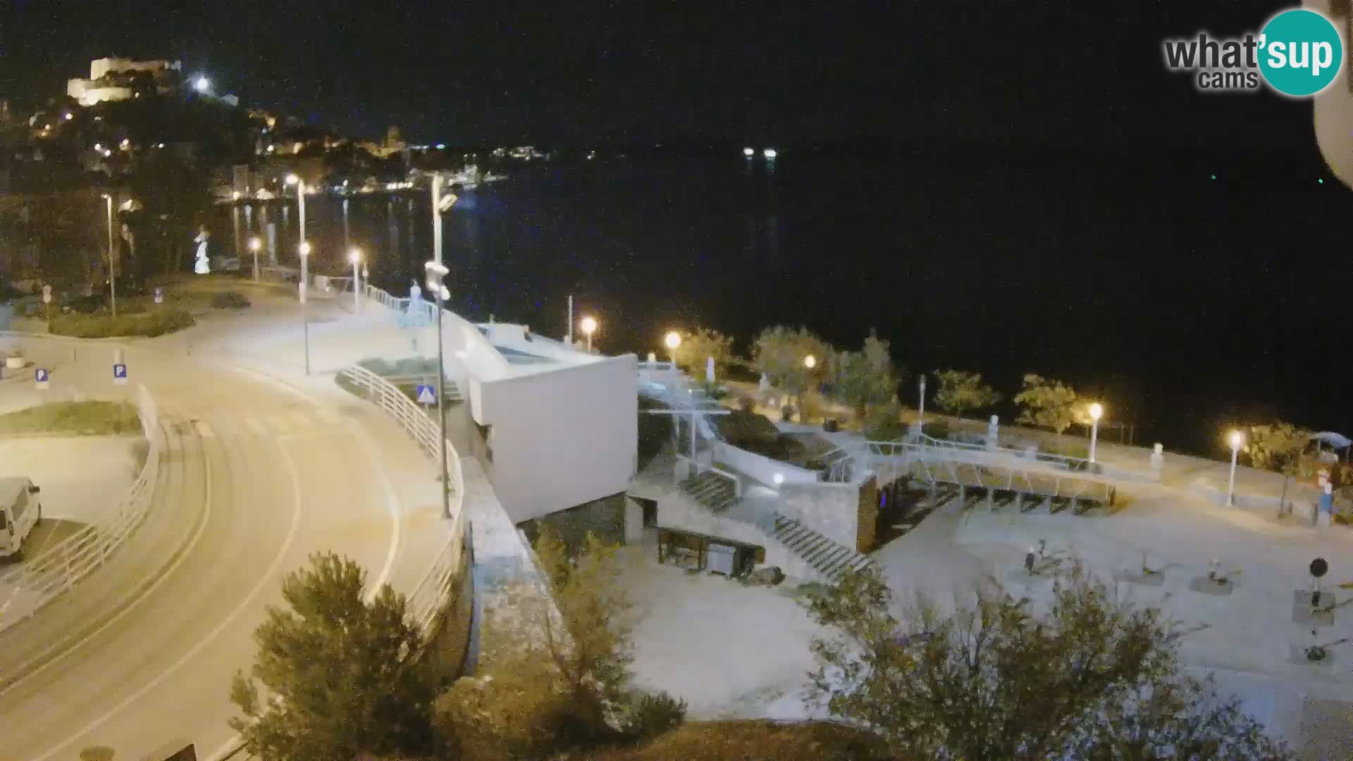 Livecam Sibenico spiaggia Banj