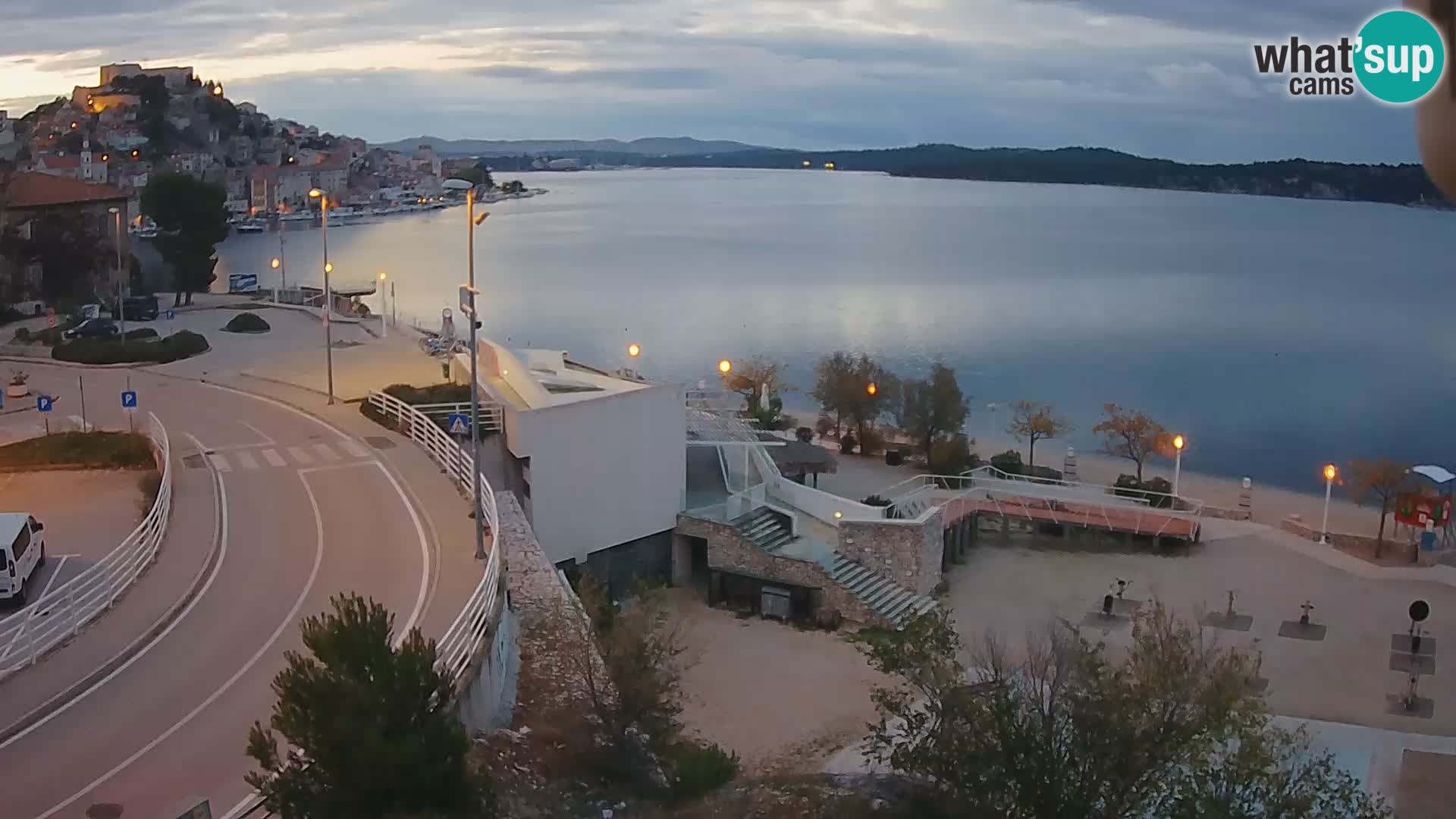 Webcam Šibenik Strand Banj