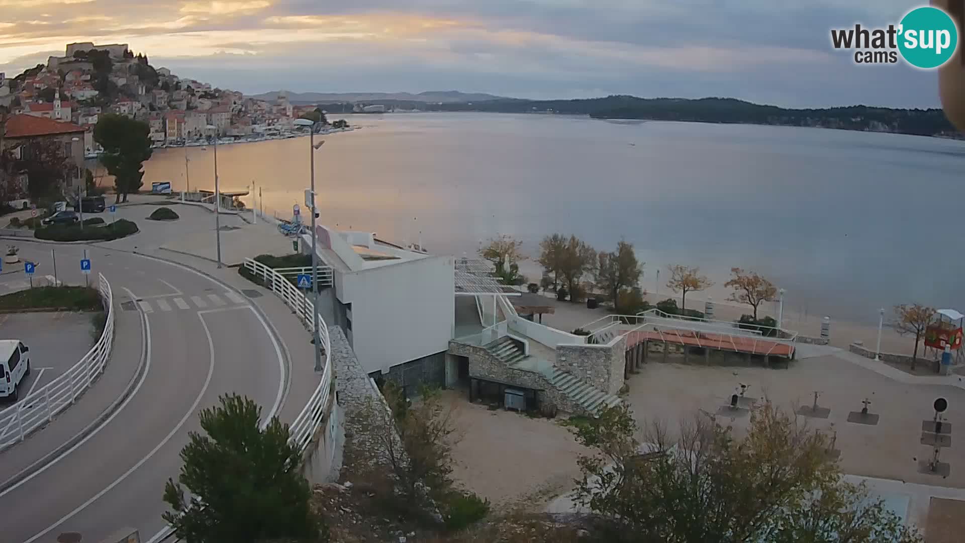 Livecam Sibenico spiaggia Banj