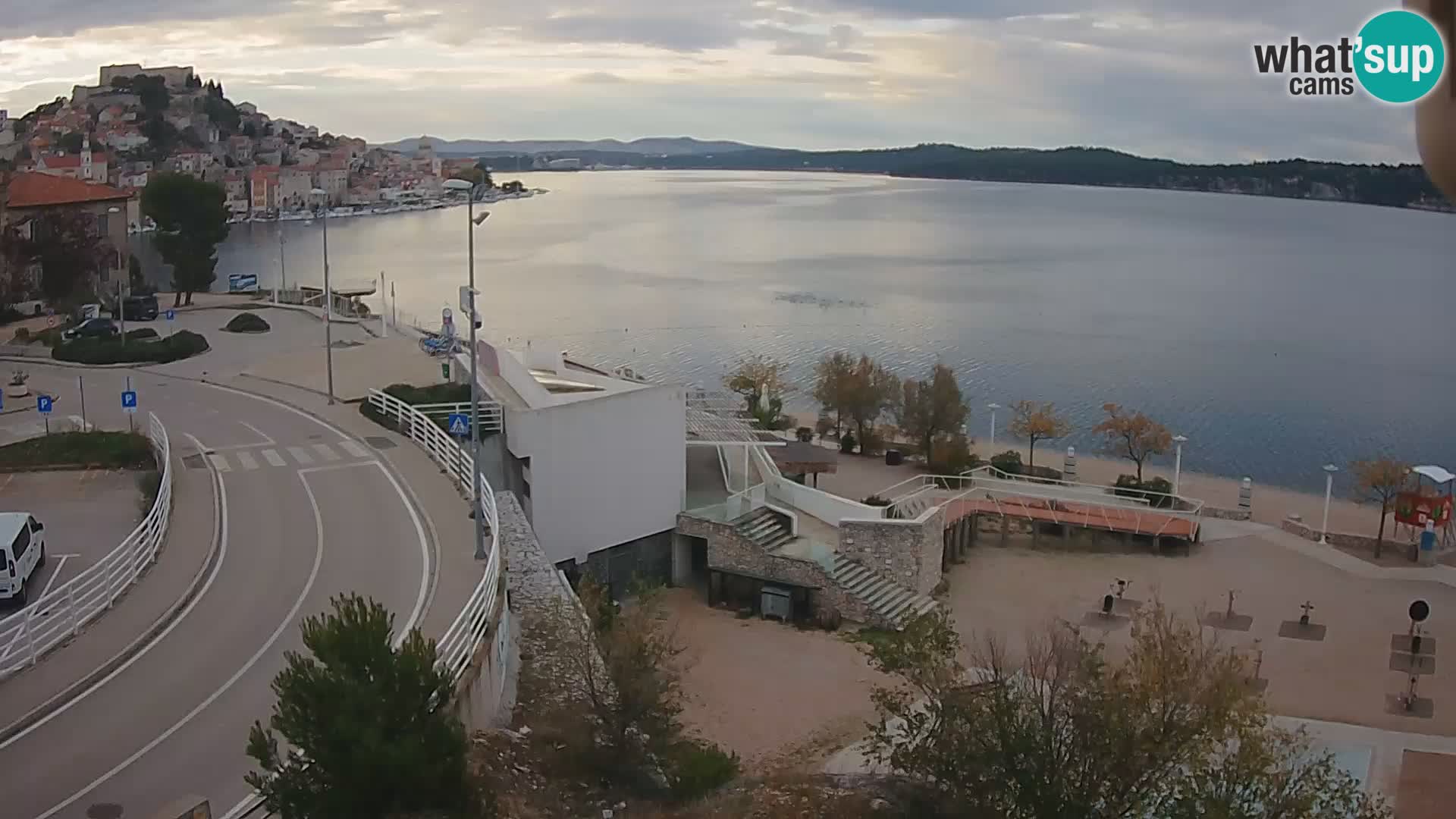 Livecam Sibenico spiaggia Banj