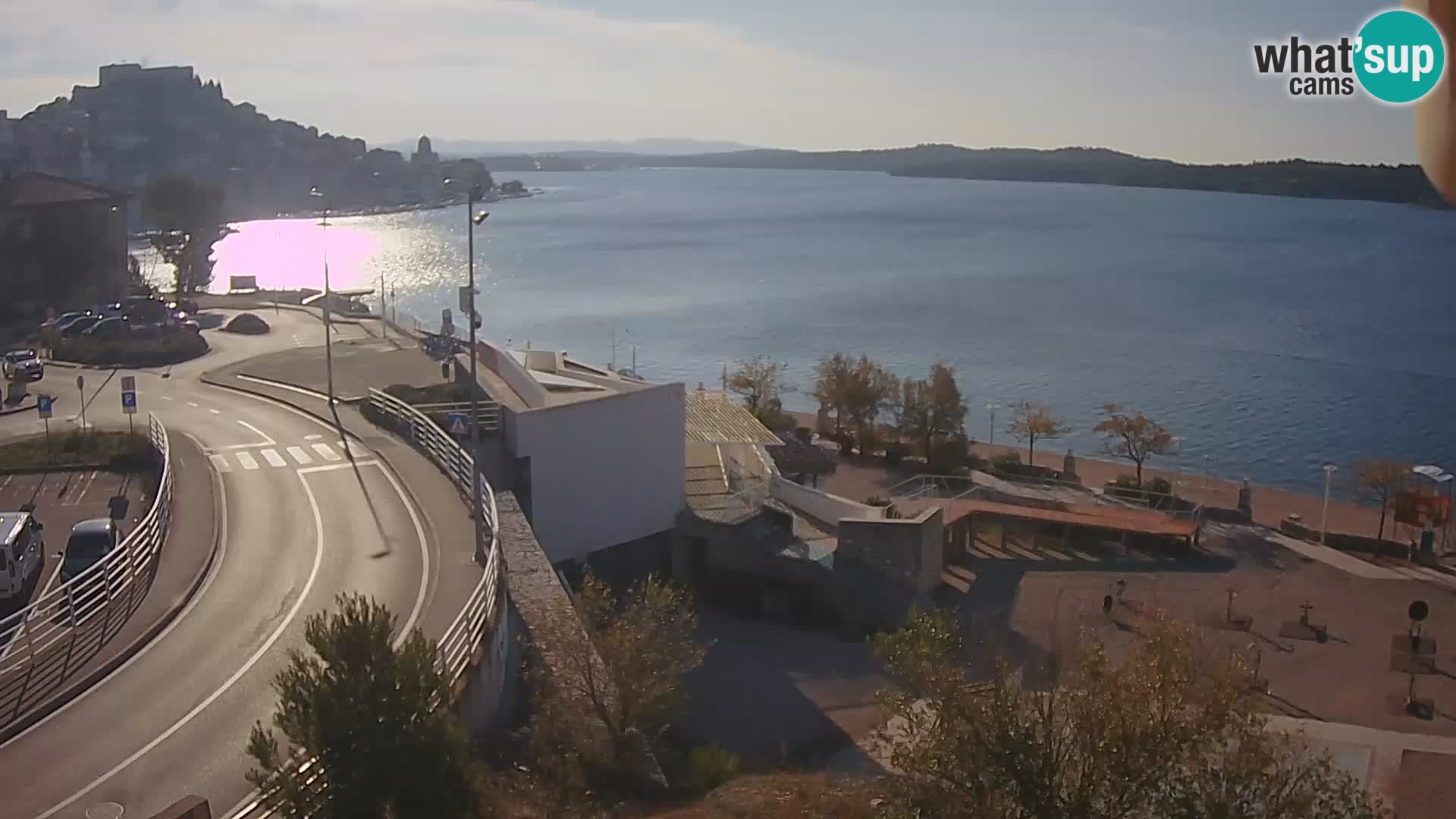 Šibenik webcam Beach Banj