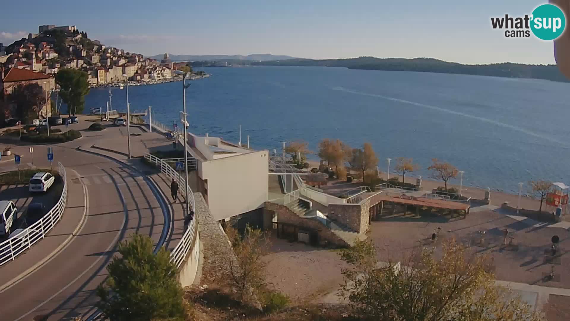 Webcam Šibenik Strand Banj