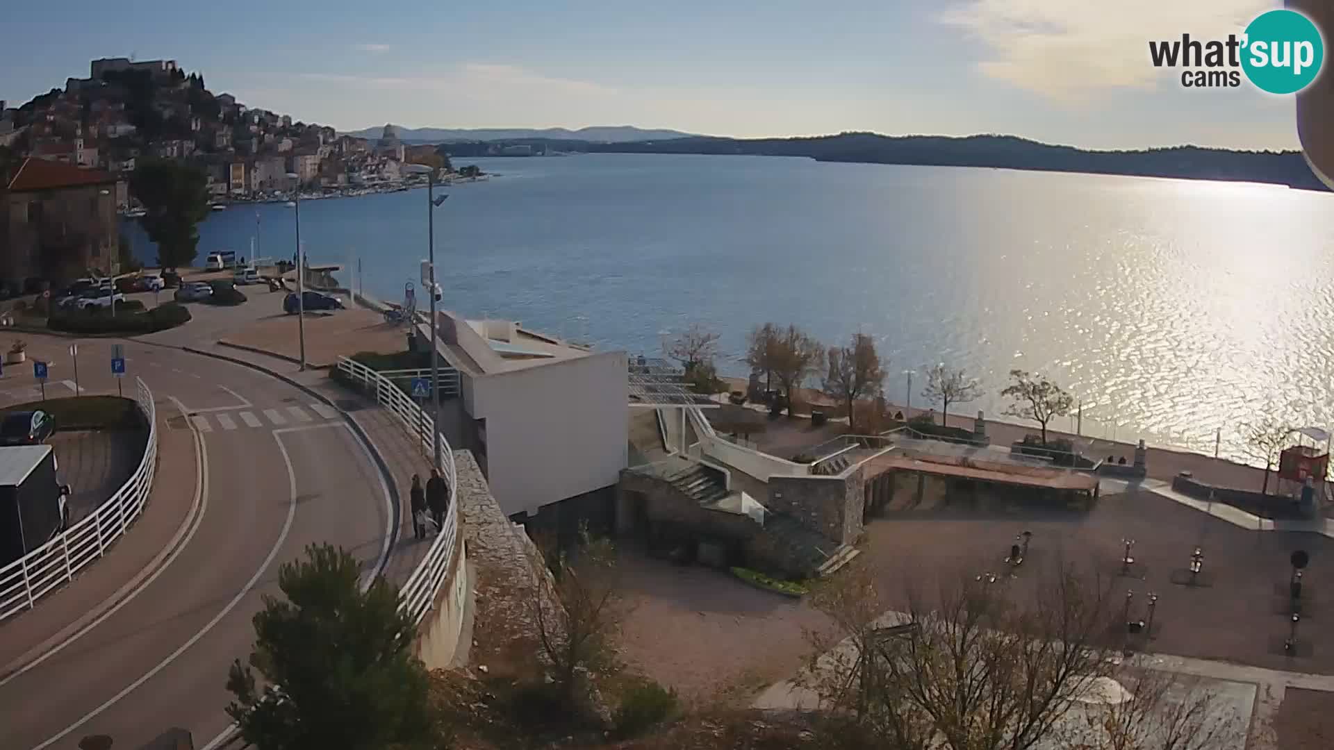Šibenik webcam Beach Banj