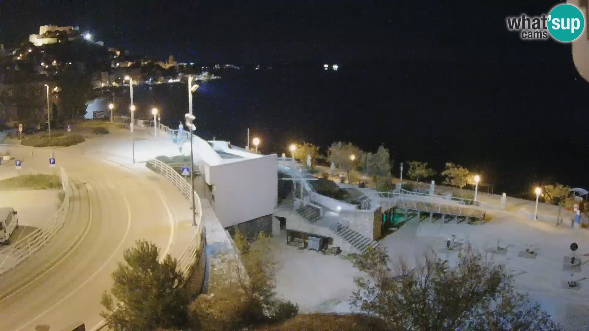 Live Cam Šibenik plage Banj