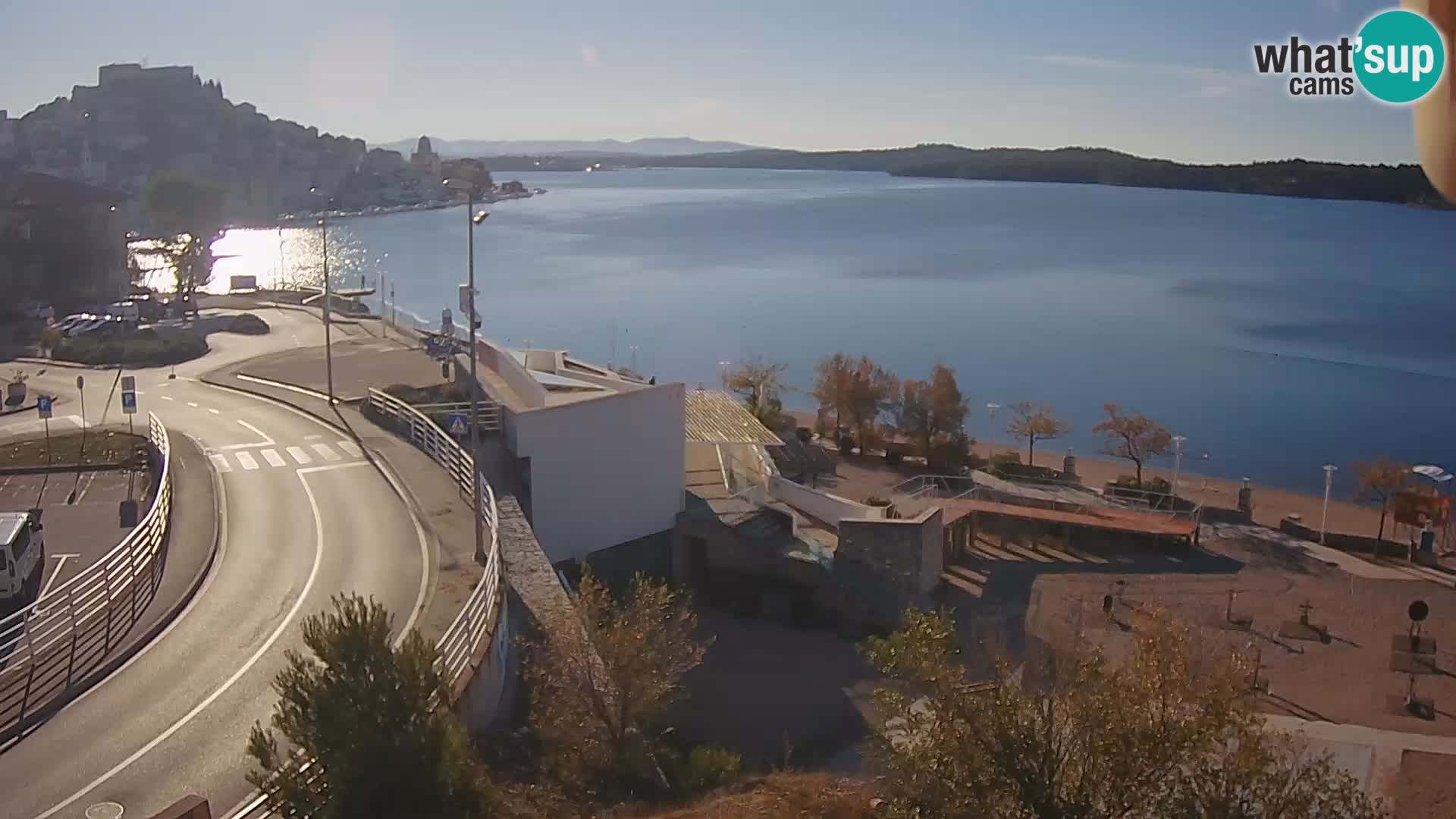Live Cam Šibenik plage Banj