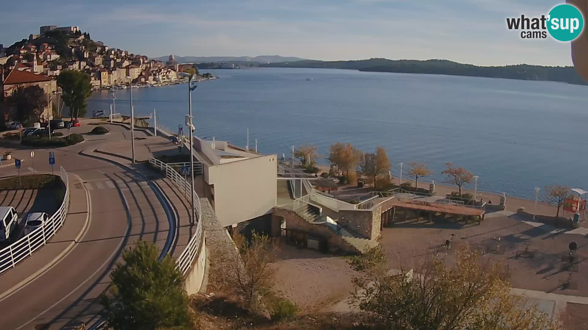 Web kamera Šibenik plaža Banj