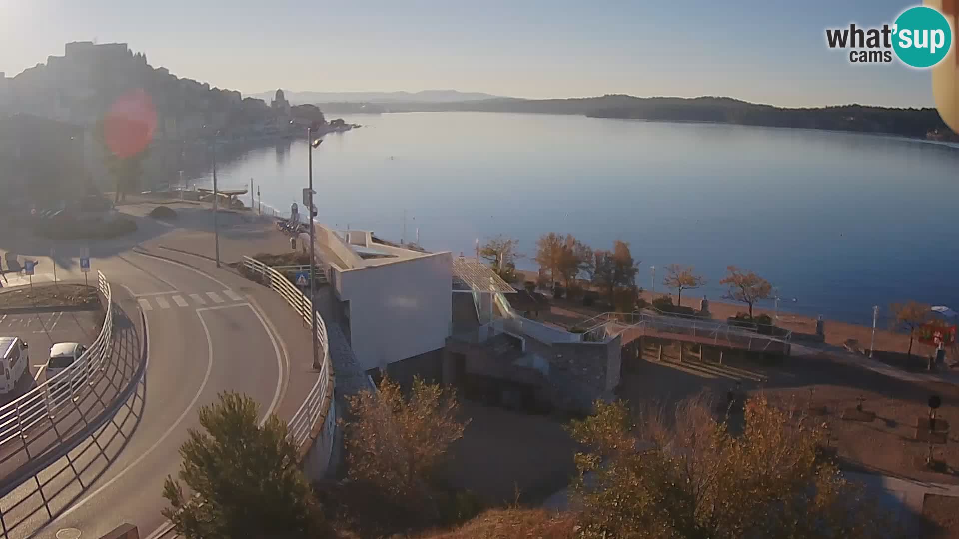 Kamera v živo Šibenik plaža Banj