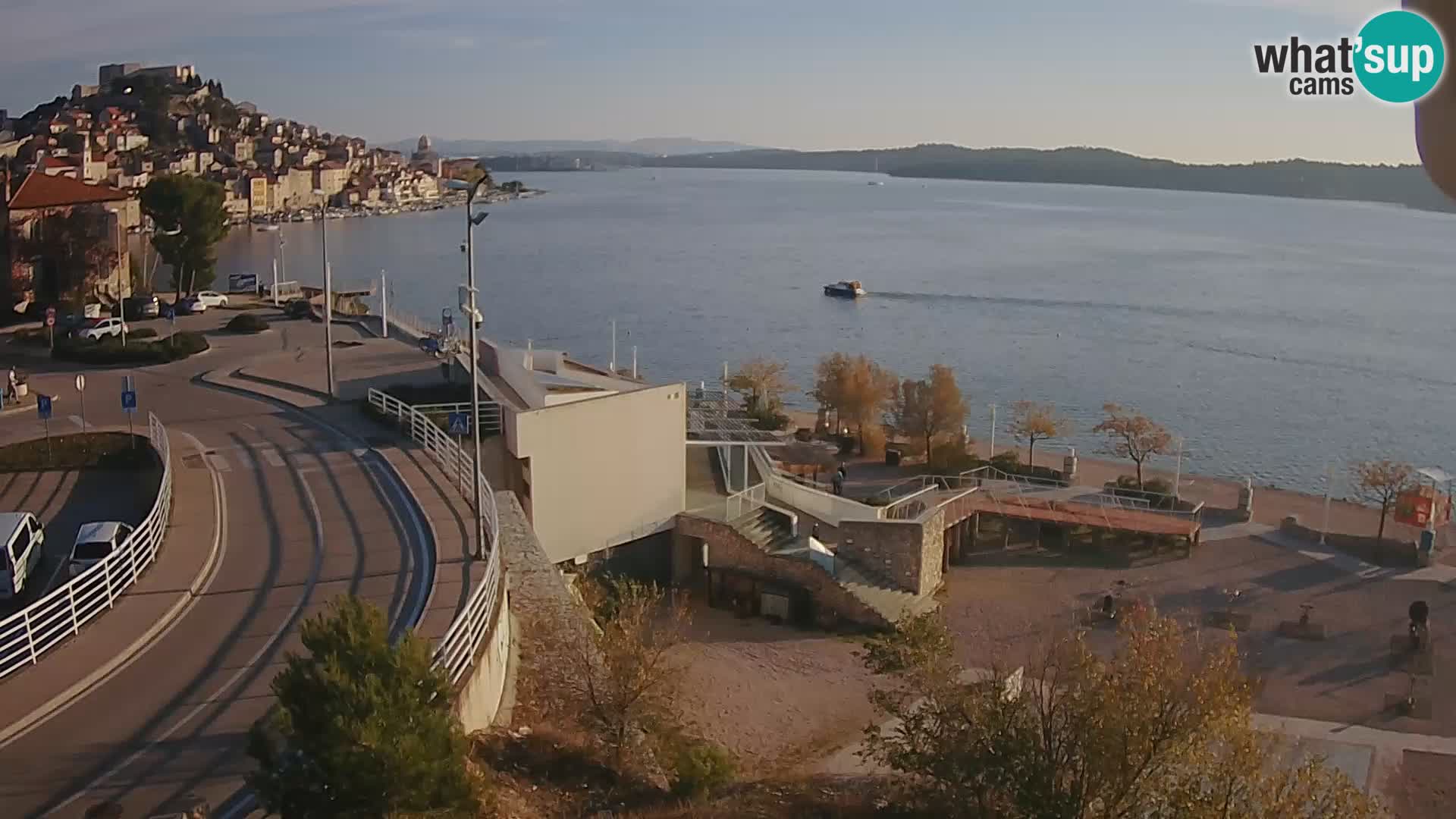 Šibenik webcam Beach Banj