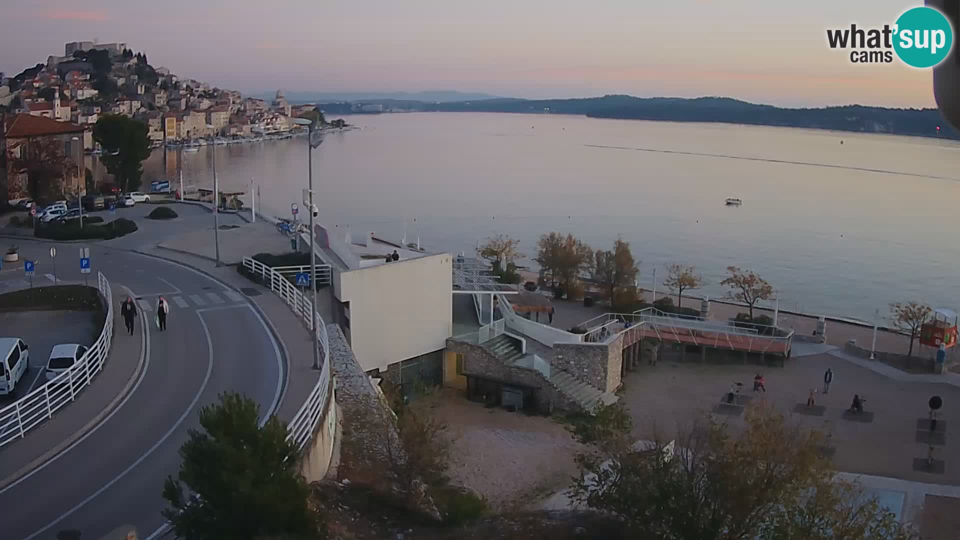 Šibenik webcam Beach Banj