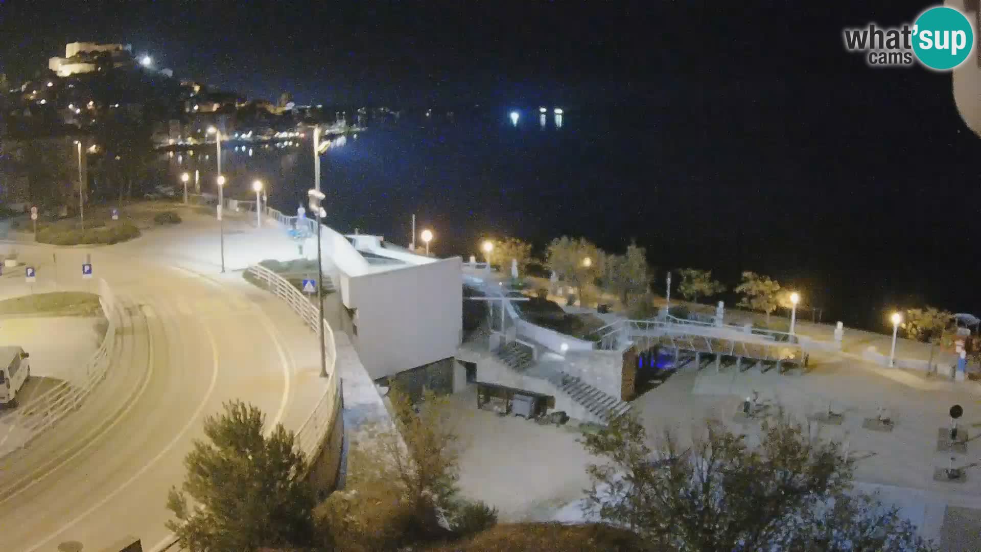 Live Cam Šibenik plage Banj