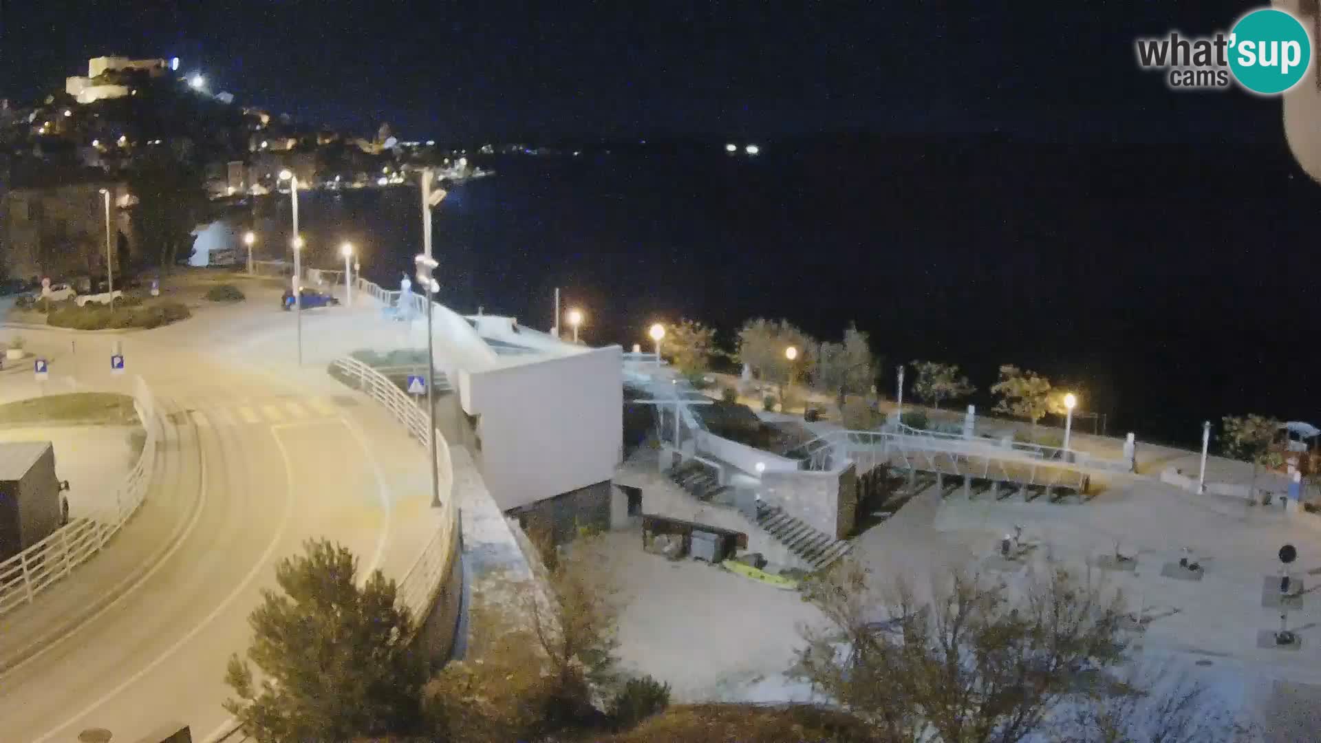 Live Cam Šibenik plage Banj