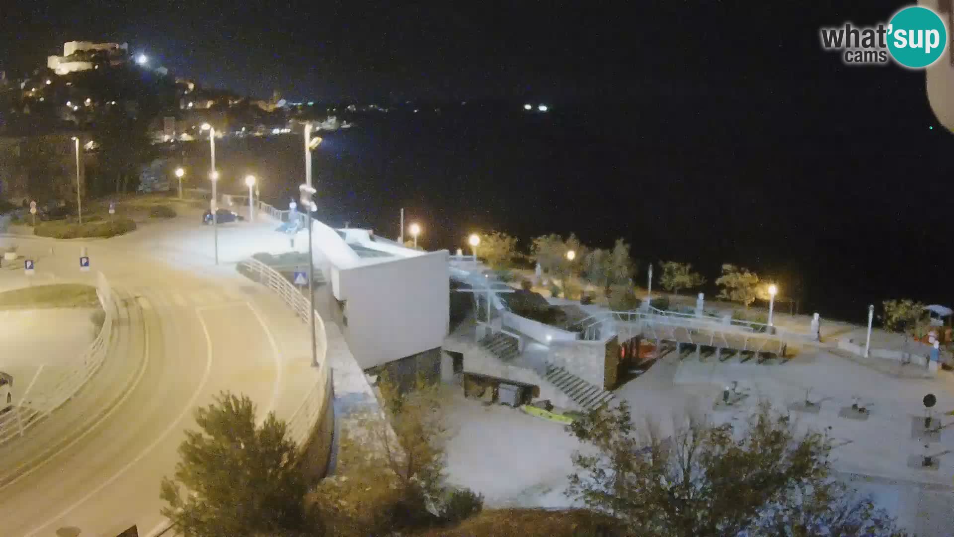 Šibenik webcam Beach Banj
