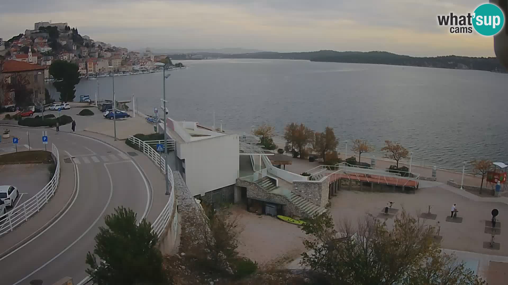 Web kamera Šibenik plaža Banj