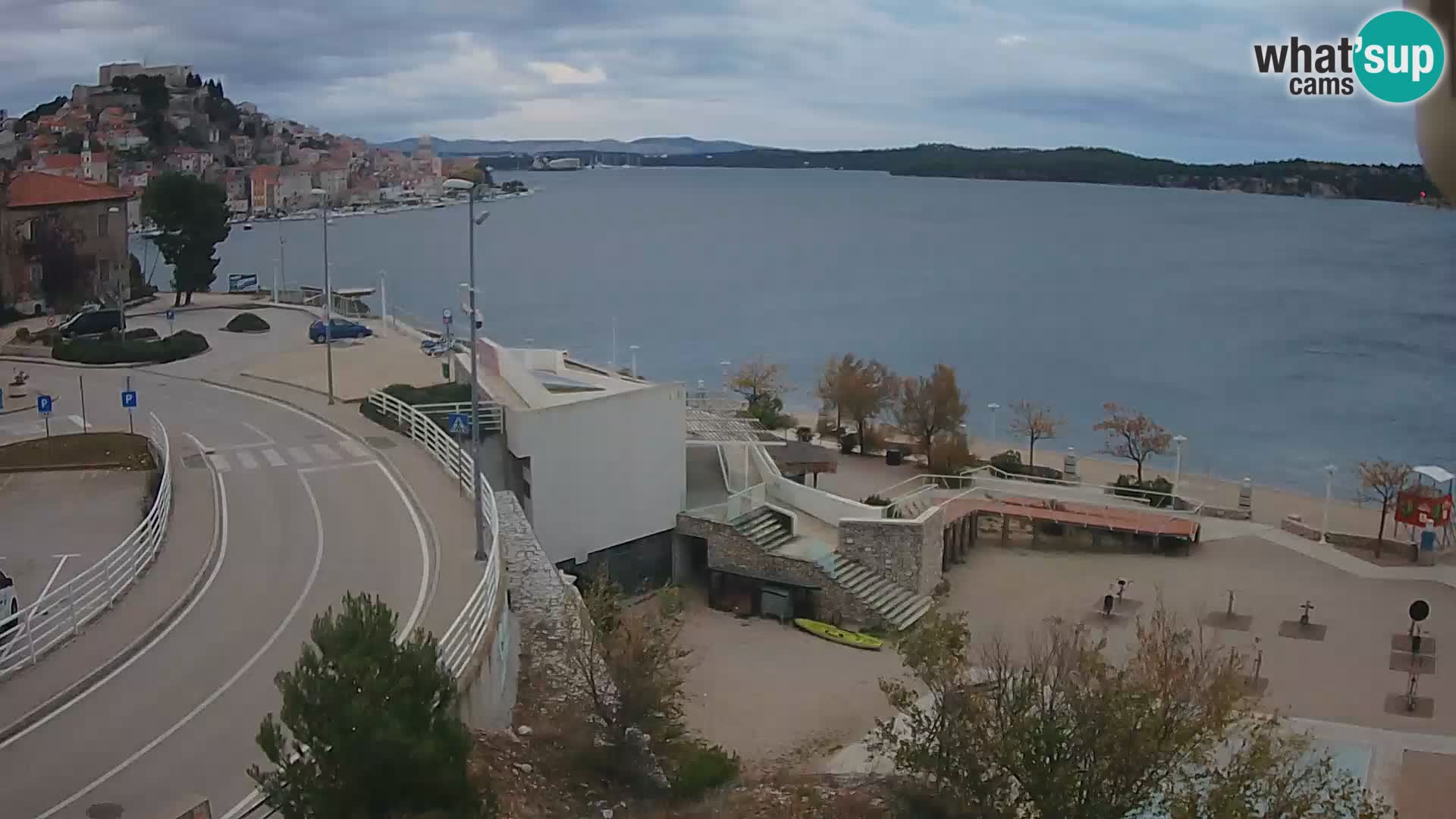 Web kamera Šibenik plaža Banj