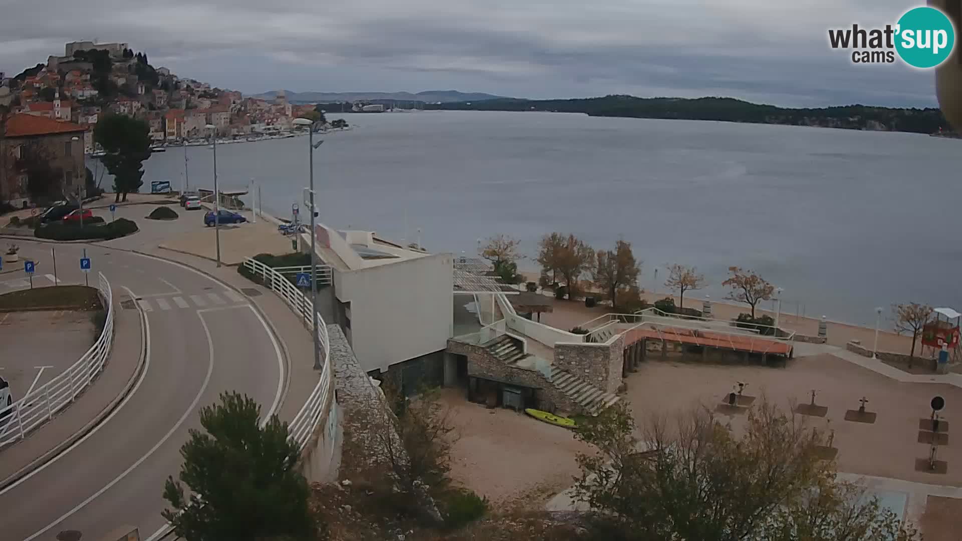 Web kamera Šibenik plaža Banj
