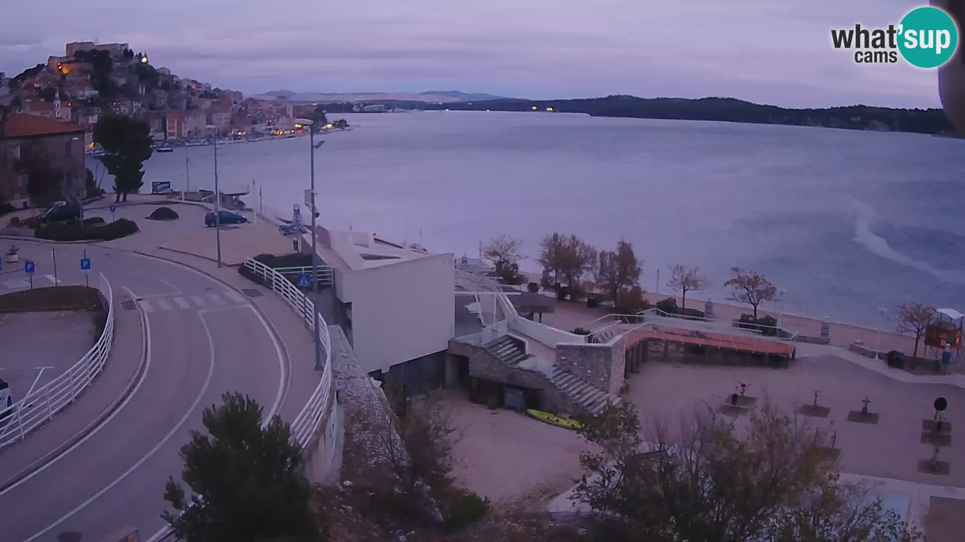 Šibenik webcam Beach Banj