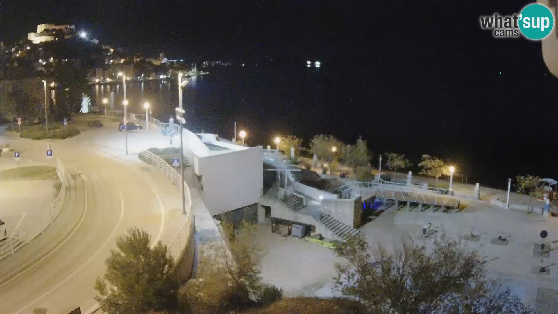 Kamera v živo Šibenik plaža Banj