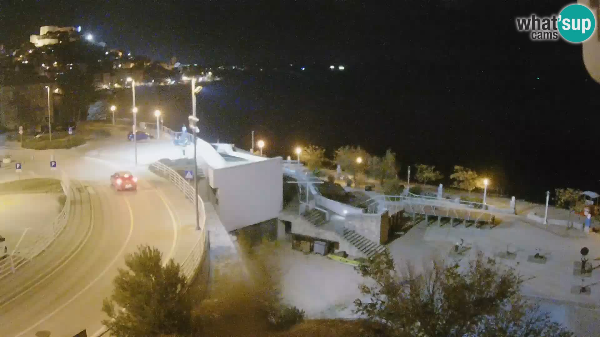 Šibenik webcam Beach Banj