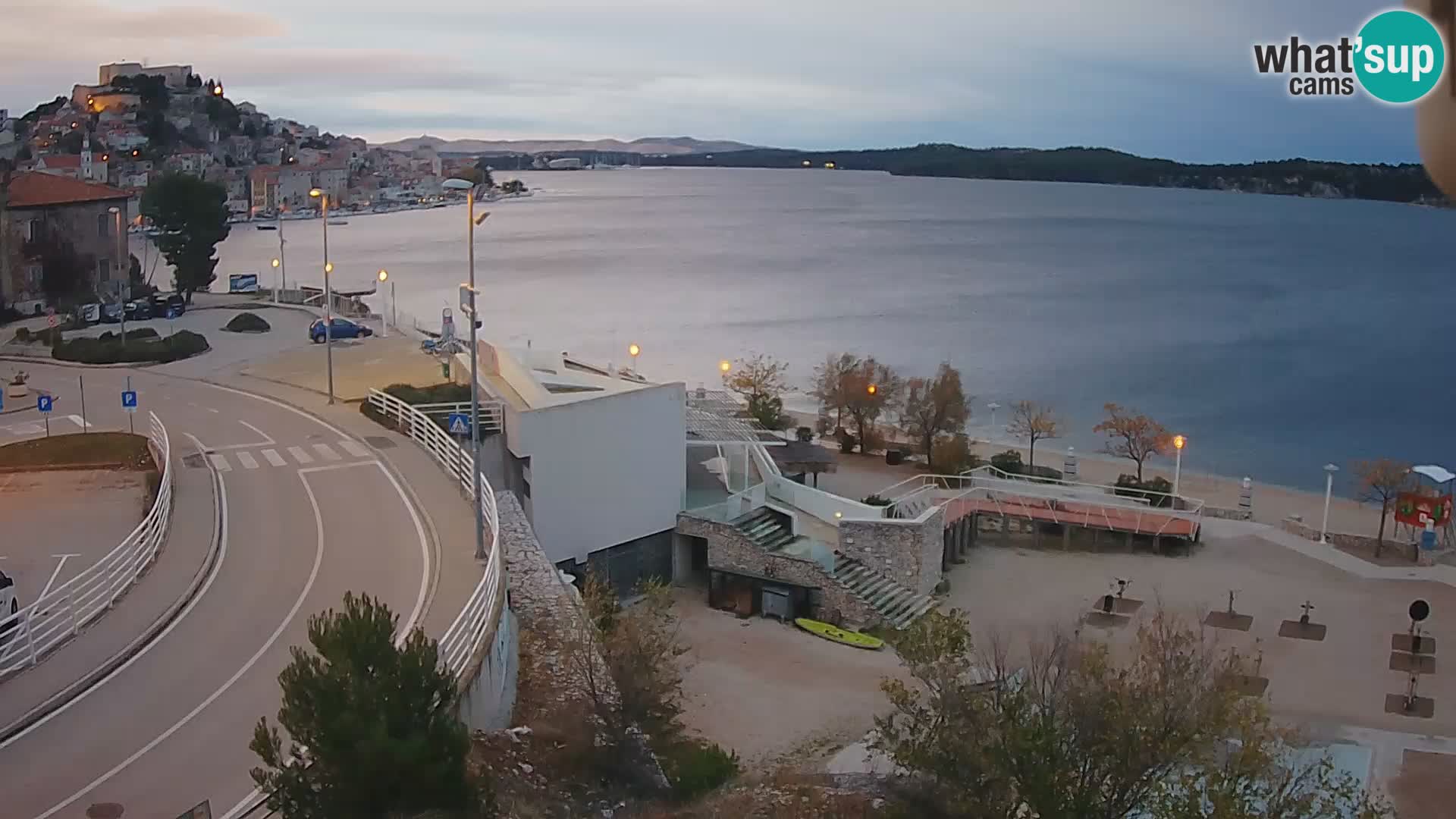 Kamera v živo Šibenik plaža Banj