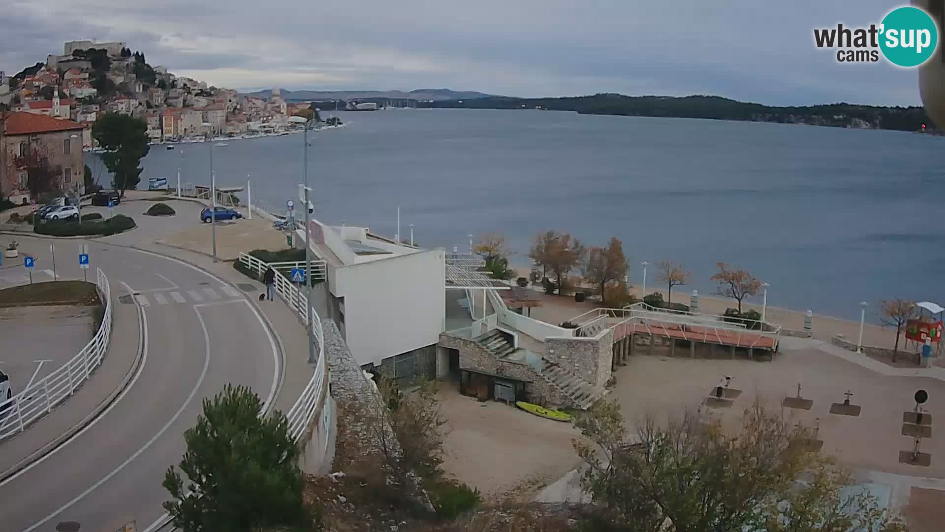 Kamera v živo Šibenik plaža Banj