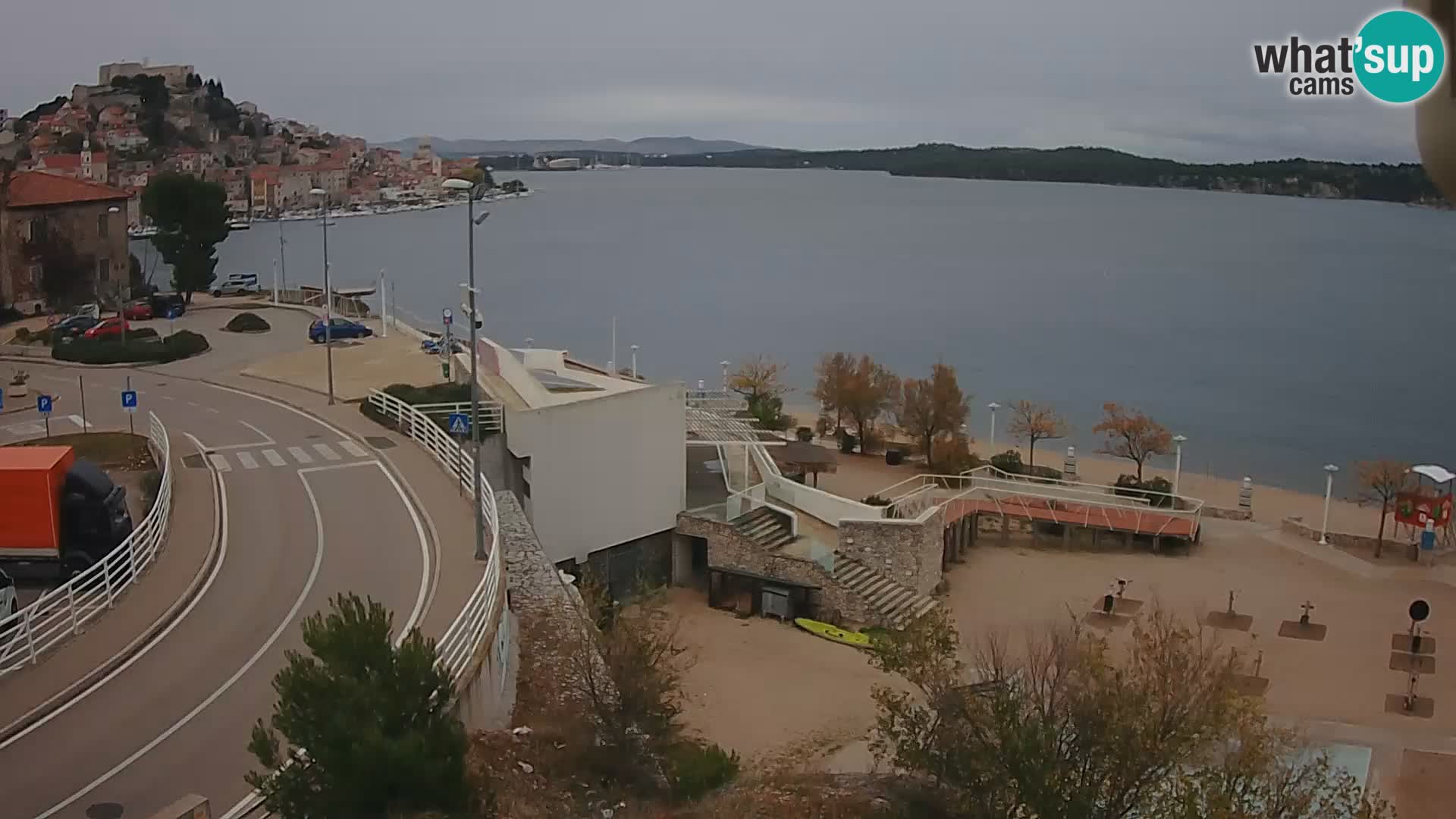 Kamera v živo Šibenik plaža Banj