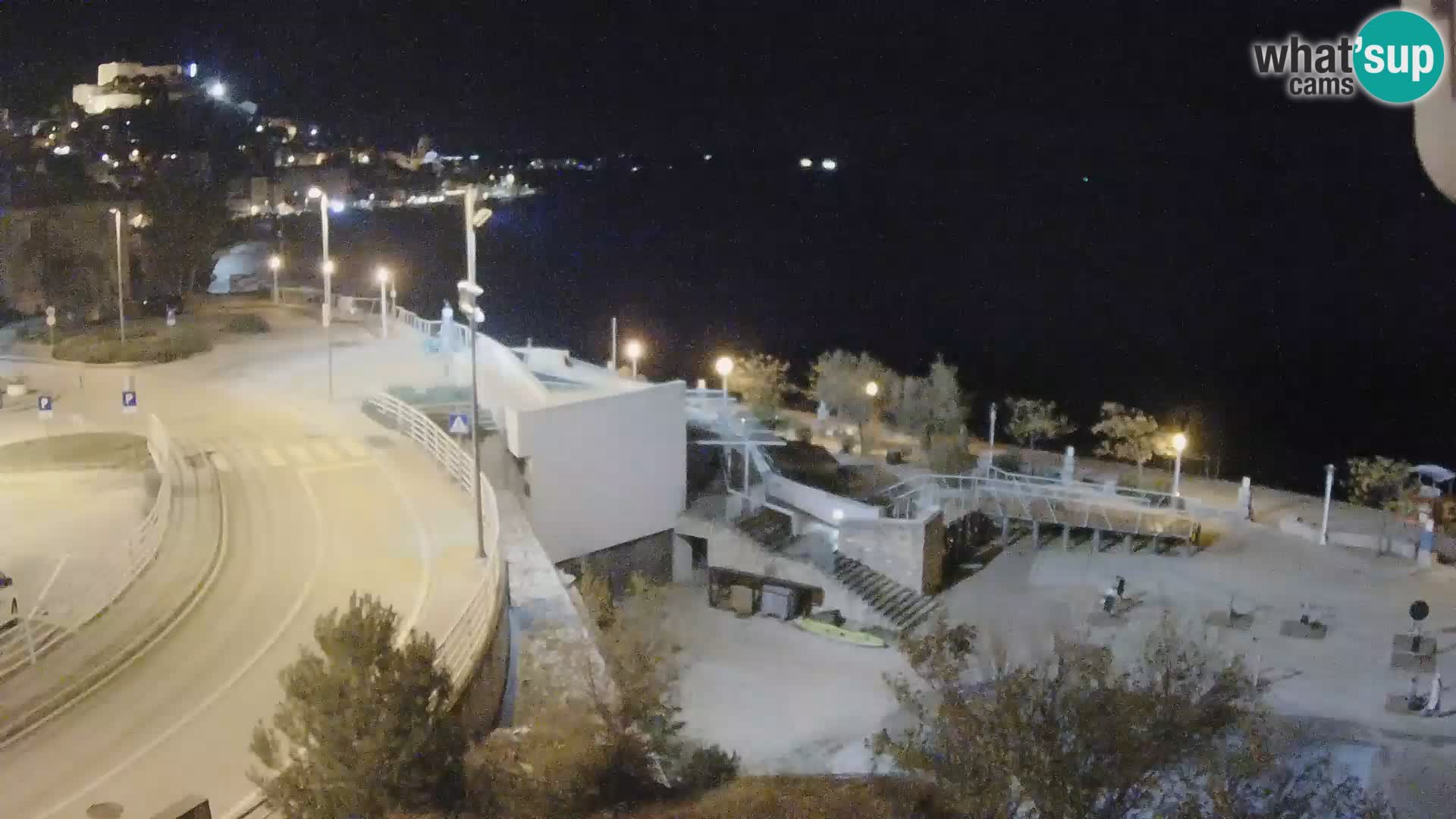 Šibenik webcam Beach Banj
