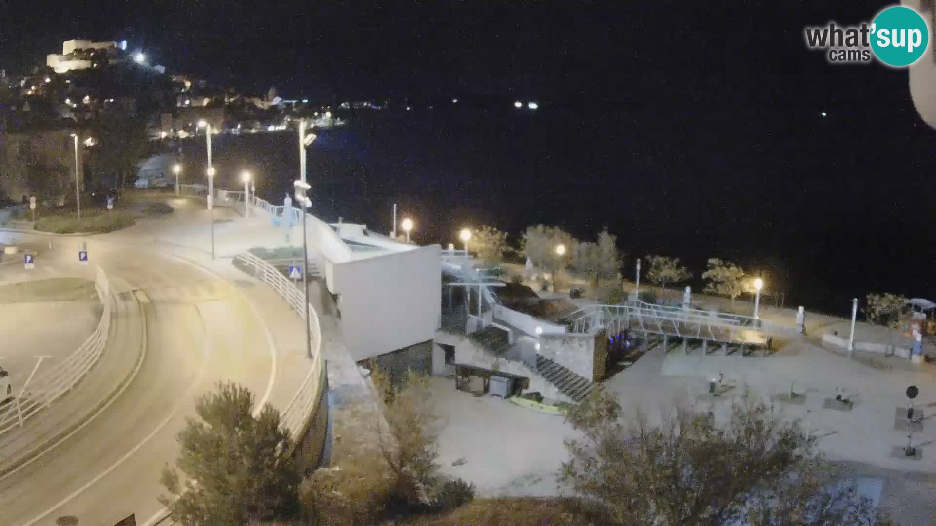 Šibenik webcam Beach Banj