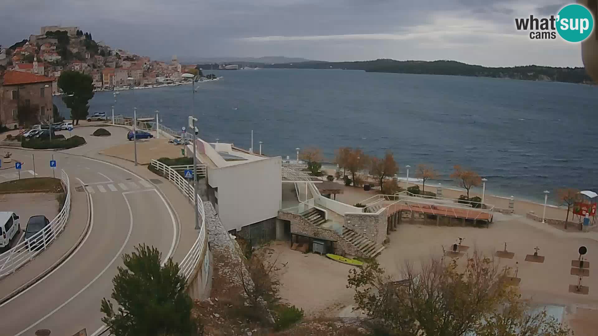 Kamera v živo Šibenik plaža Banj