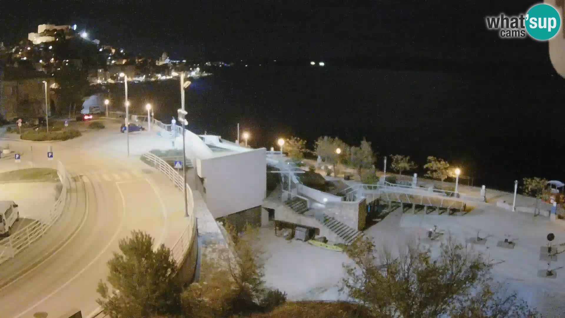 Kamera v živo Šibenik plaža Banj