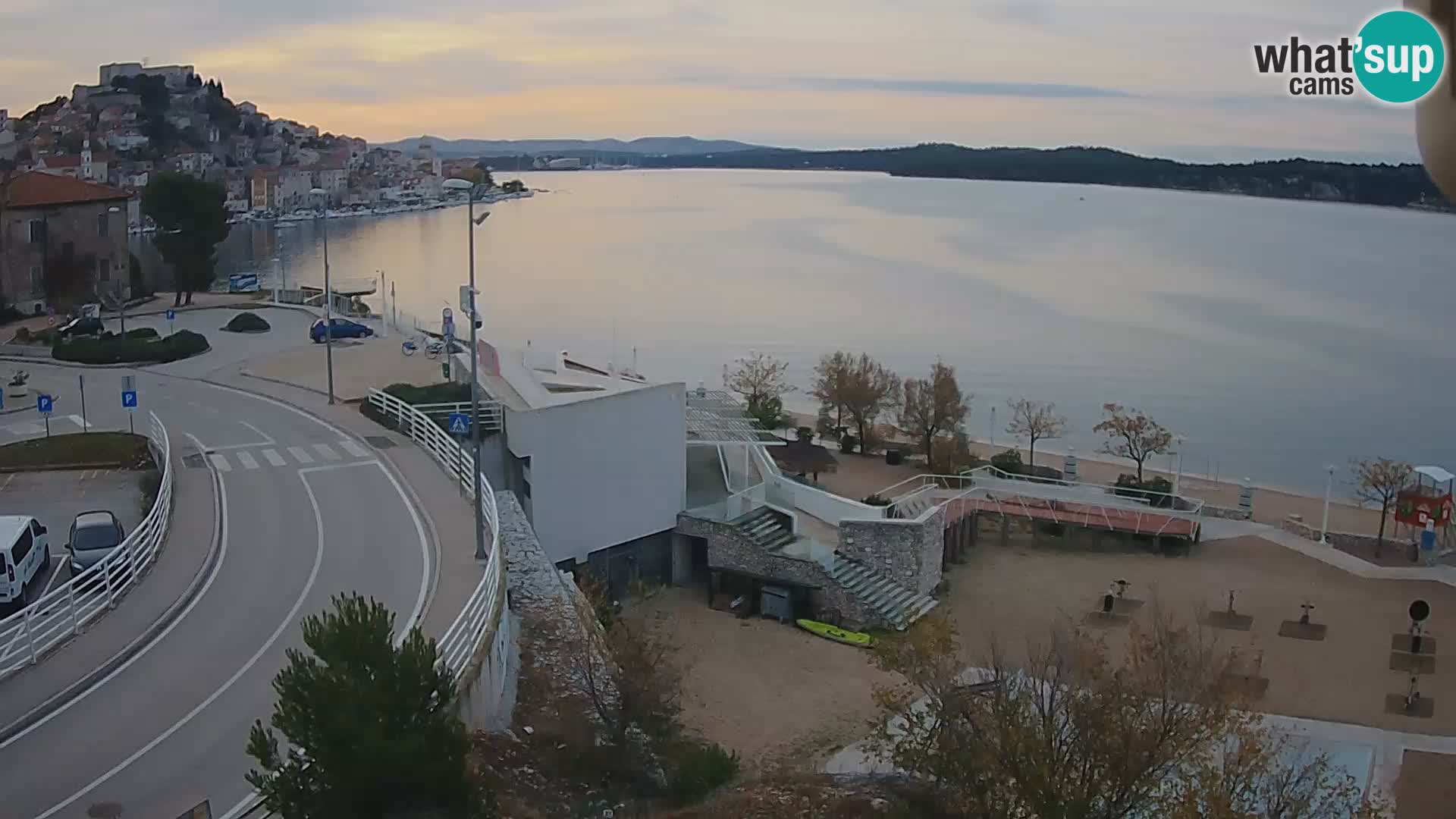 Live Cam Šibenik plage Banj