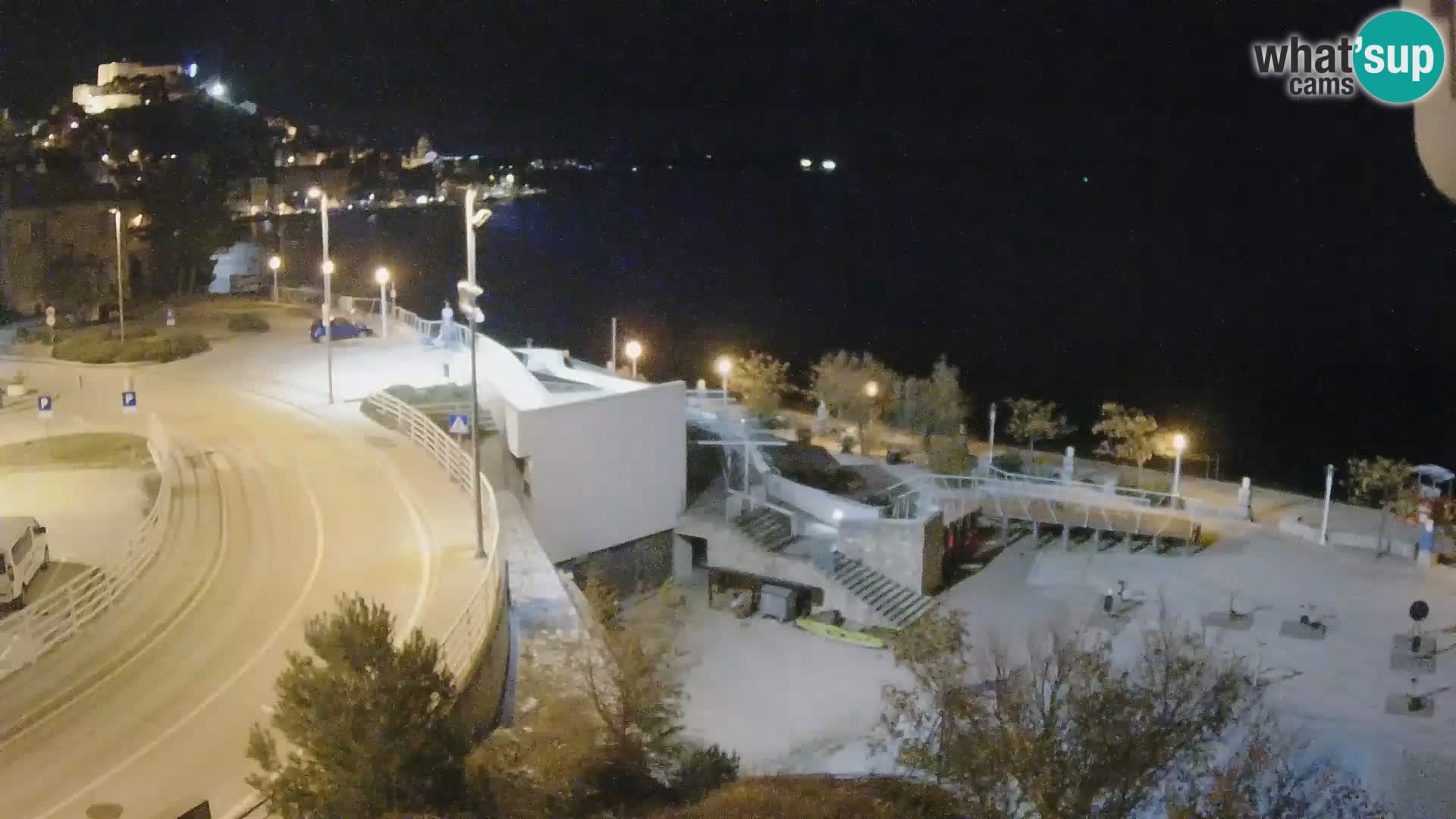 Web kamera Šibenik plaža Banj