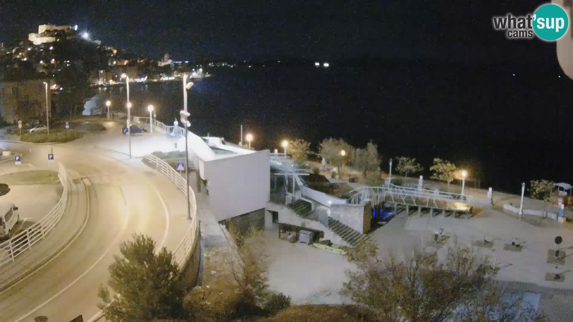 Webcam Šibenik Strand Banj