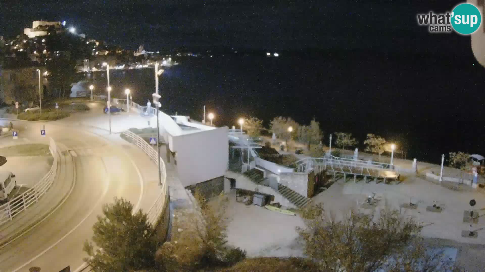 Webcam Šibenik Strand Banj