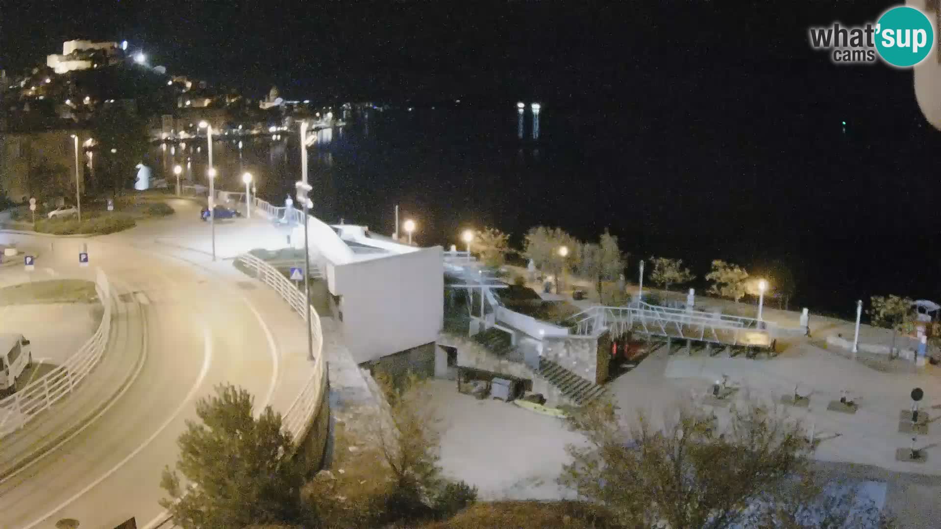 Live Cam Šibenik plage Banj