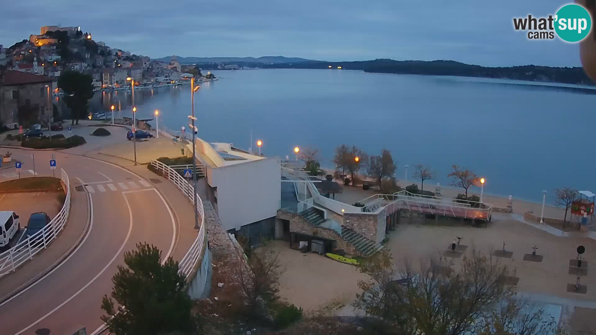 Live Cam Šibenik plage Banj