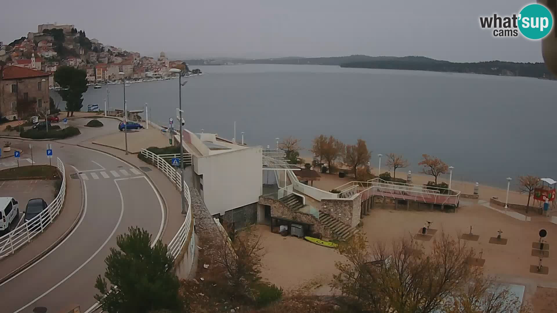Kamera v živo Šibenik plaža Banj