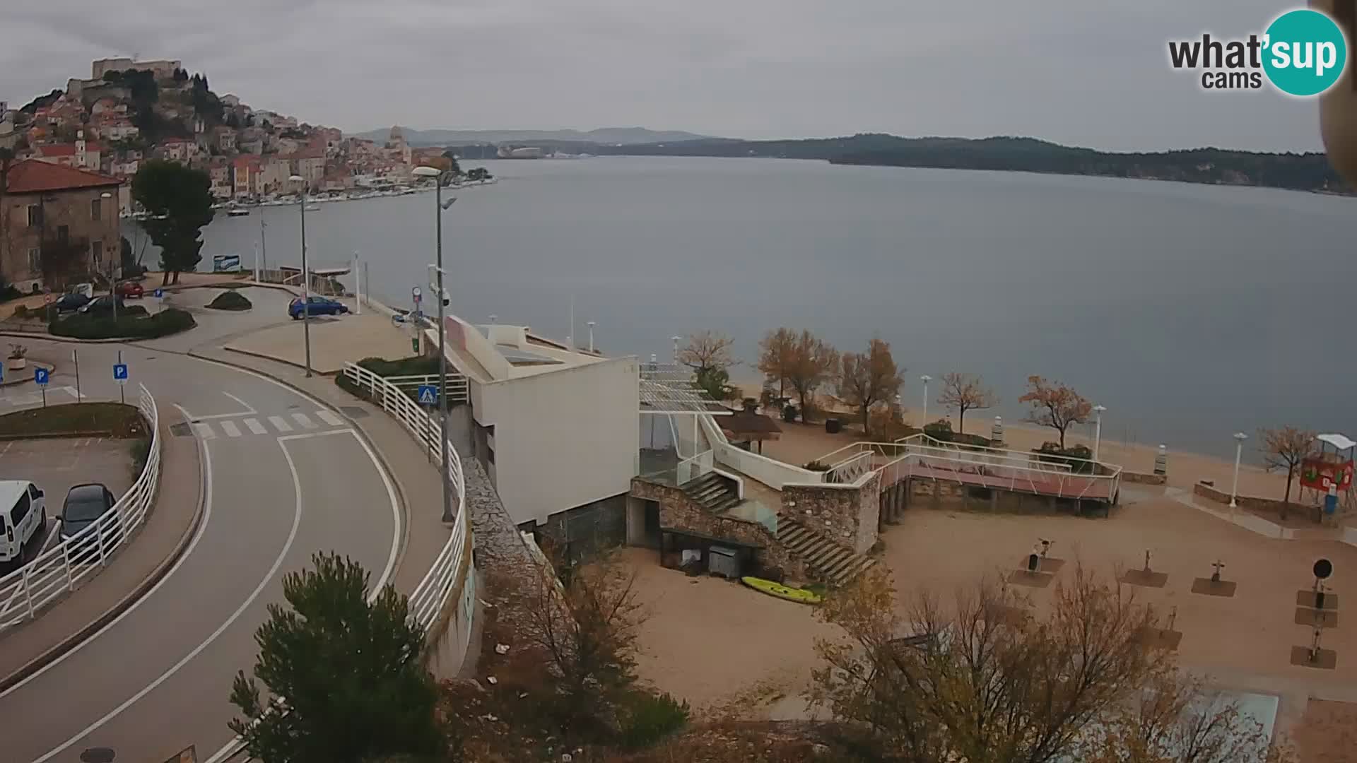 Kamera v živo Šibenik plaža Banj