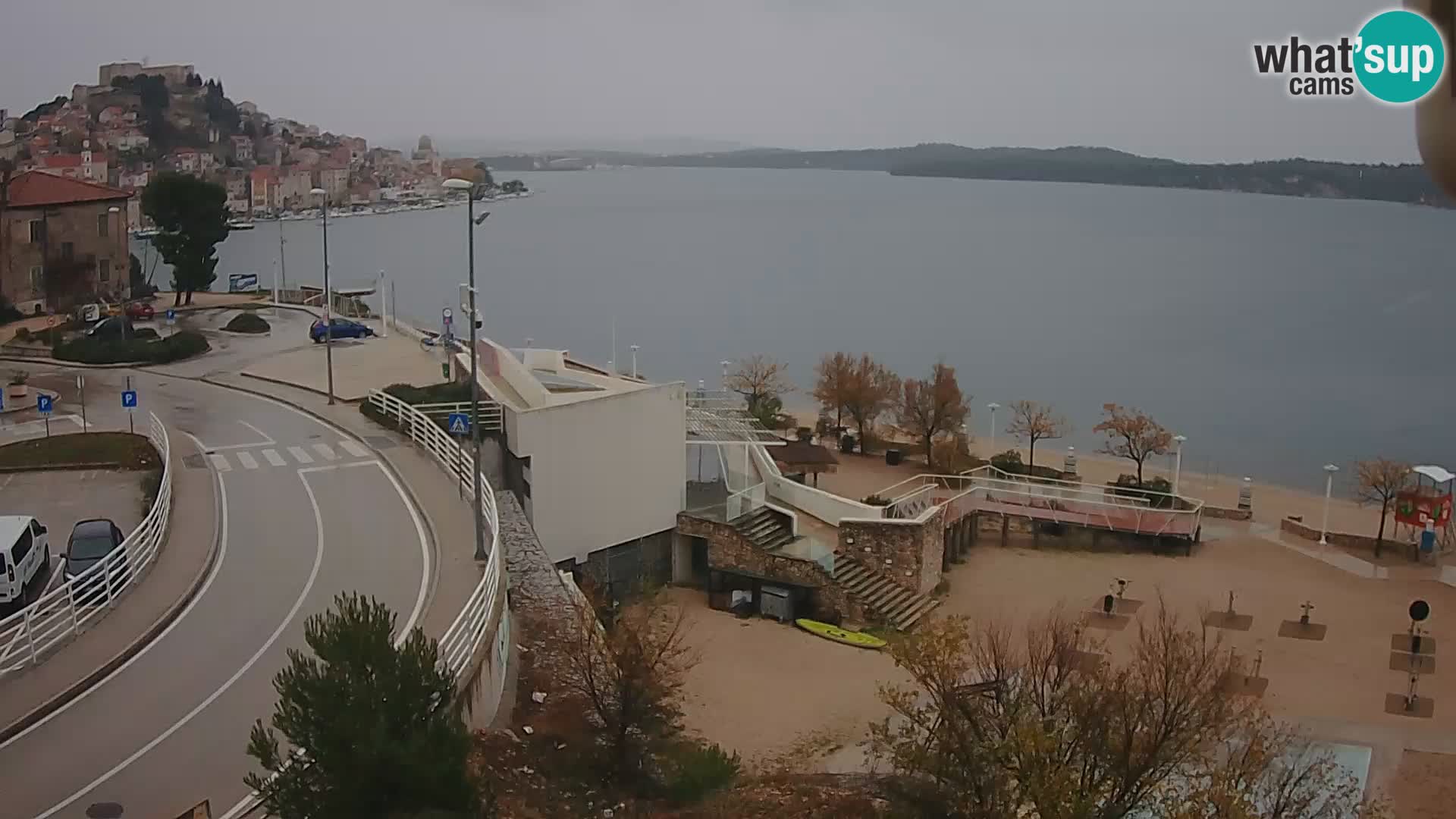 Webcam Šibenik Strand Banj