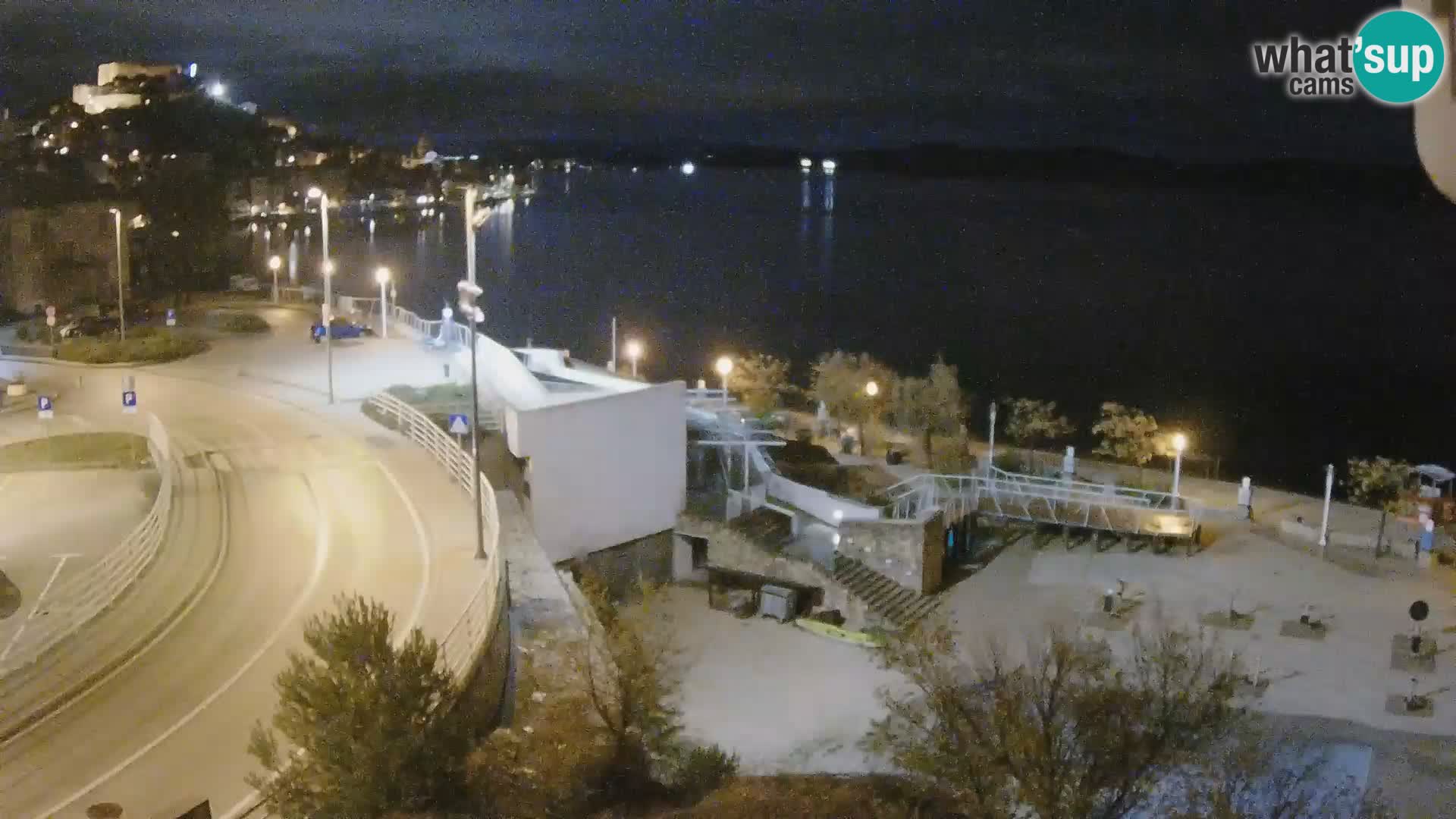 Web kamera Šibenik plaža Banj